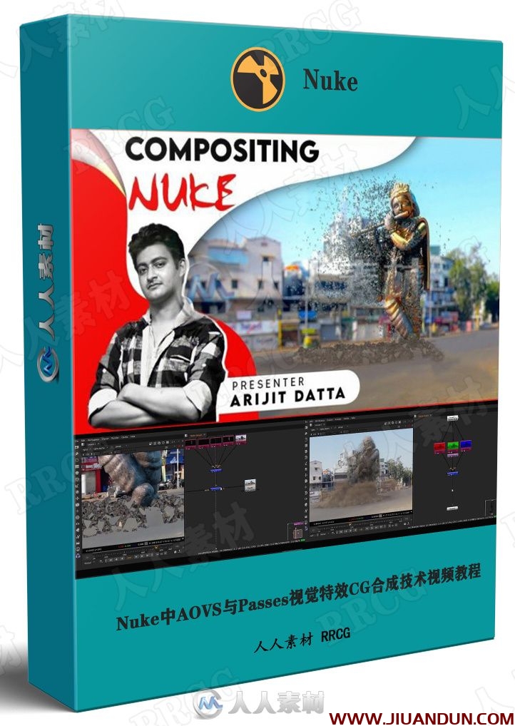 Nuke中AOVS与Passes视觉特效CG合成技术视频教程 CG 第1张