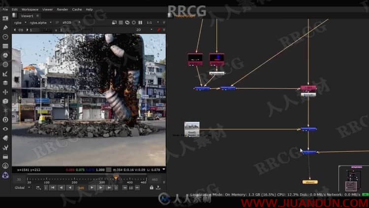 Nuke中AOVS与Passes视觉特效CG合成技术视频教程 CG 第8张