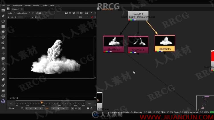 Nuke中AOVS与Passes视觉特效CG合成技术视频教程 CG 第10张