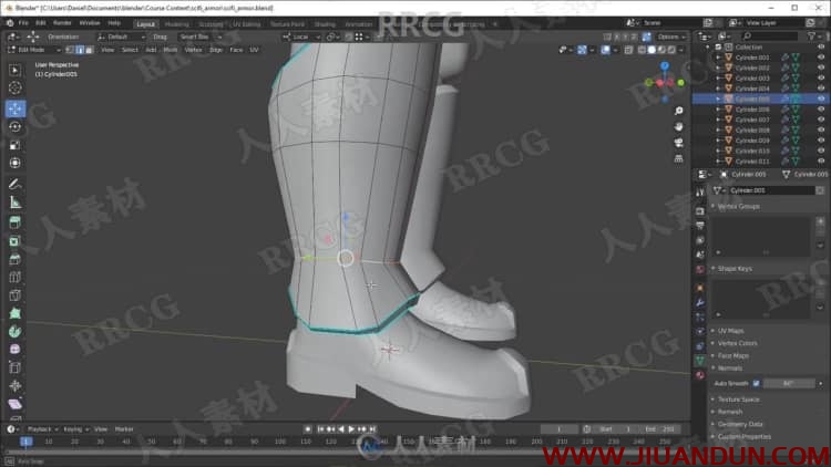 Blender与SP科幻机甲完整制作流程视频教程 3D 第3张