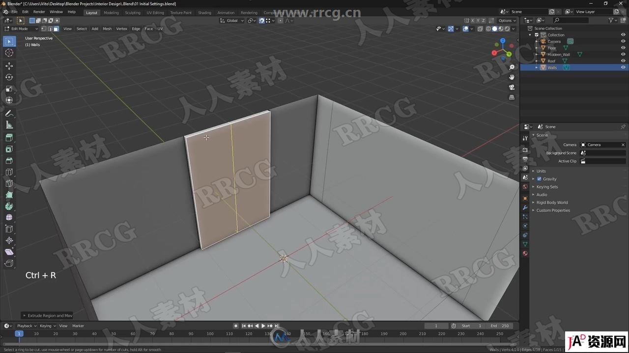 Blender 2.83室内设计基础入门训练视频教程 CG 第3张