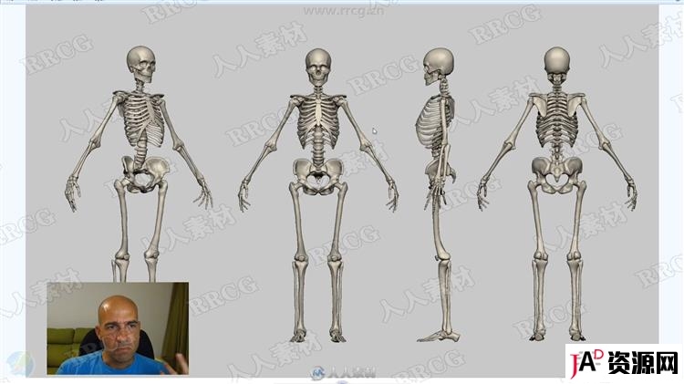 ZBrush完整女性人体解剖数字雕刻大师级视频教程 3D 第9张