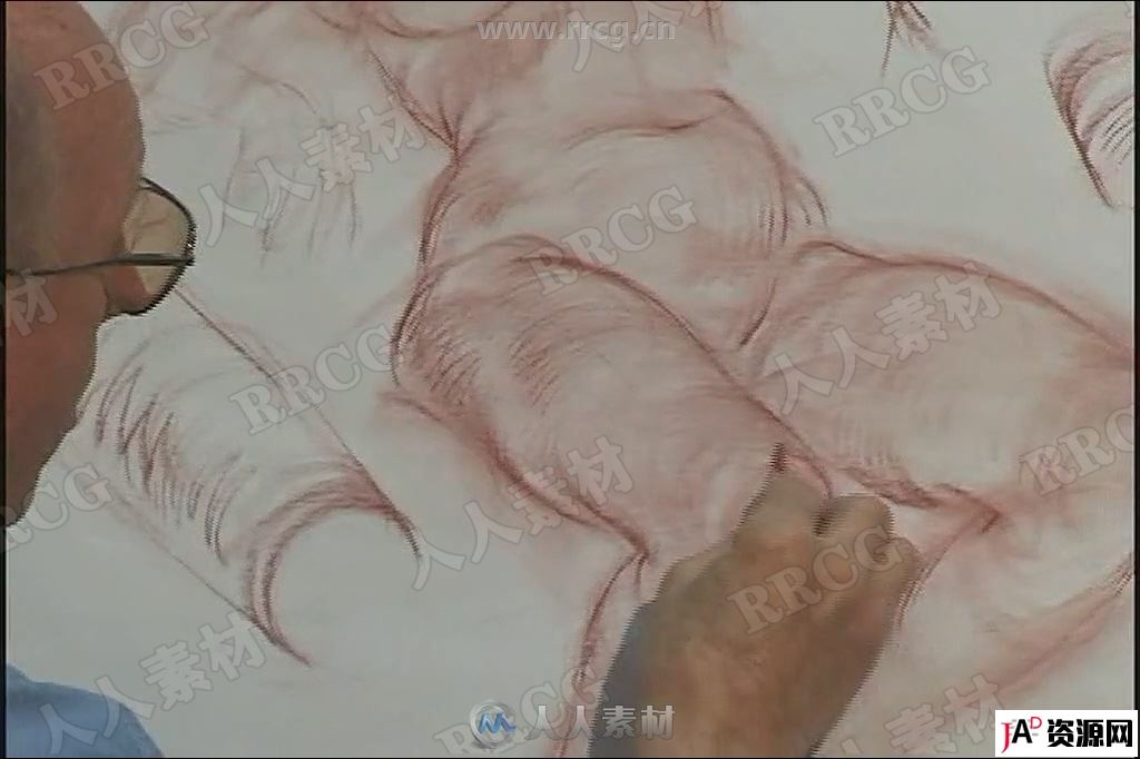 Vilppu画师人体结构素描详细传统手绘实例训练视频教程 教程专区 第6张