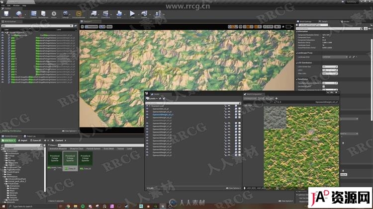 UE4游戏引擎开发世界地图制作视频教程 3D 第5张