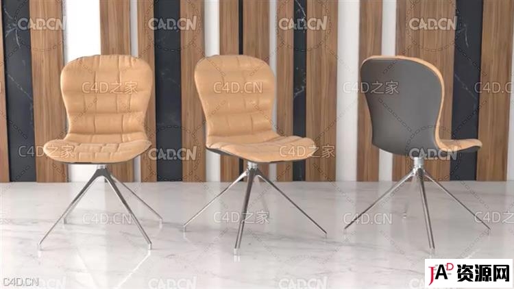 C4D使用vray渲染椅子教程 Florence Chair Making Of in Cinema4d & Vray C4D 第1张