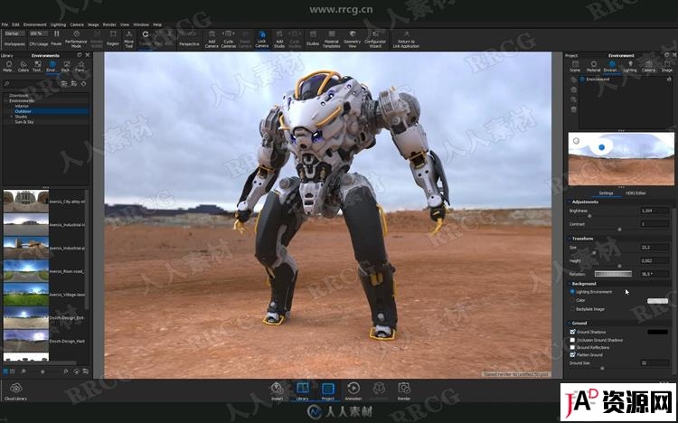 酷炫Zbrush机器人3D设计制作流程视频教程 3D 第4张