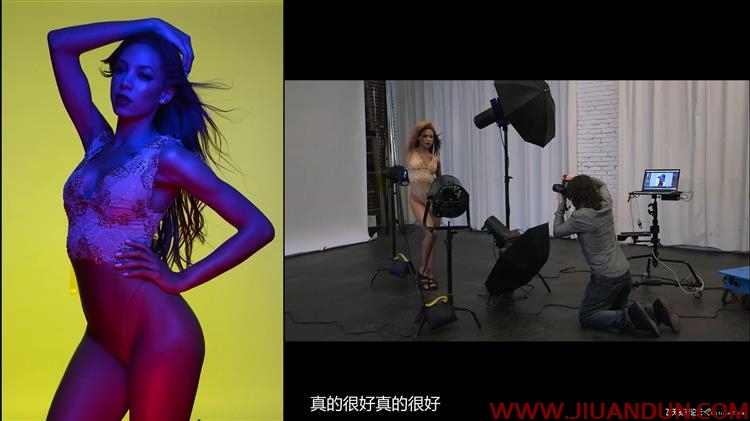 RGGEDU Jake Hicks 彩色凝胶时尚人像布光摄影及后期 中文字幕 CG 第8张