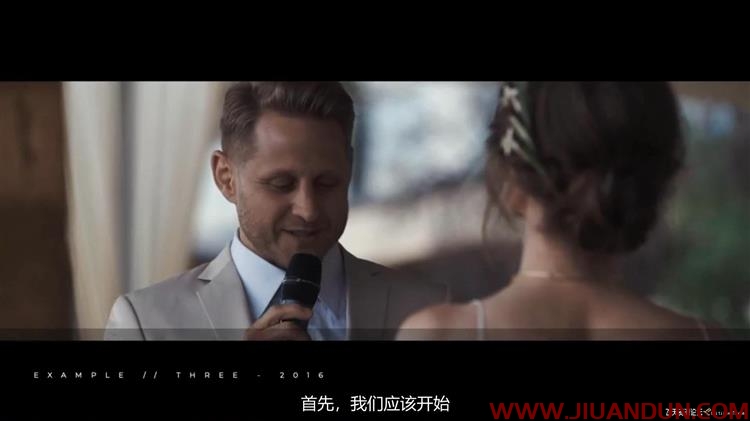 Philip White WEDDING FILM MASTERCLASS电影婚礼大师班 中文字幕 摄影 第6张