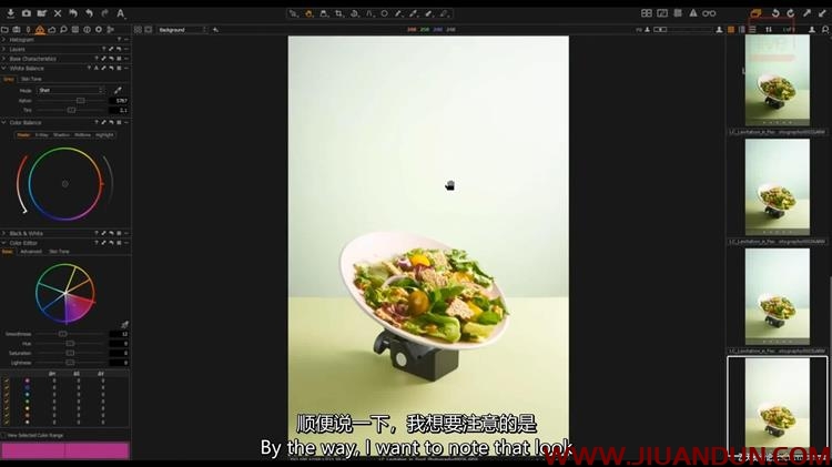 Liveclasses Yan Bazhenov沙拉美食摄影中的悬浮摄影教程中文字幕 摄影 第5张