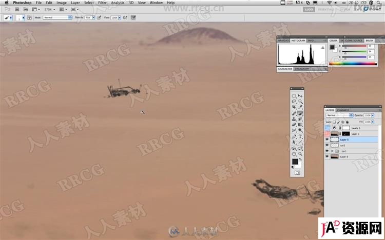 Nuke沙漠数字绘景完整实例训练视频教程 CG 第5张