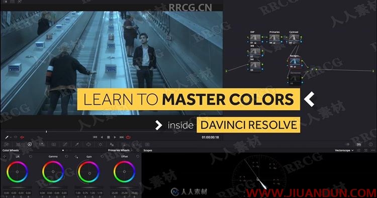 DaVinci Resolve达芬奇色彩分级大师级版课程视频教程 CG 第2张