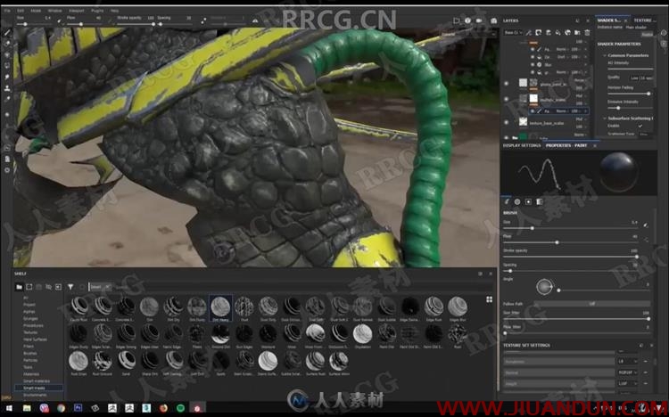 ZBrush机甲蜥蜴数字雕刻制作全流程视频教程 3D 第21张