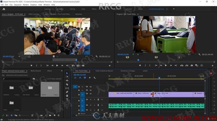 Premiere Pro高级视频编辑工作流程训练视频教程 AE 第4张