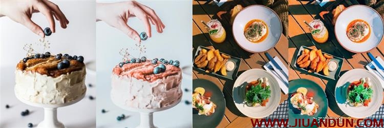 Instagram博客美食食谱摄影Lightroom预设Food Blogger Lightroom Presets LR预设 第4张