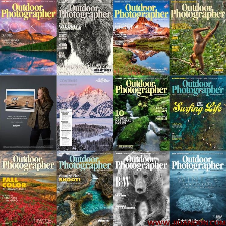 《户外摄影师》英国PDF杂志全年2020年12期 摄影 第1张