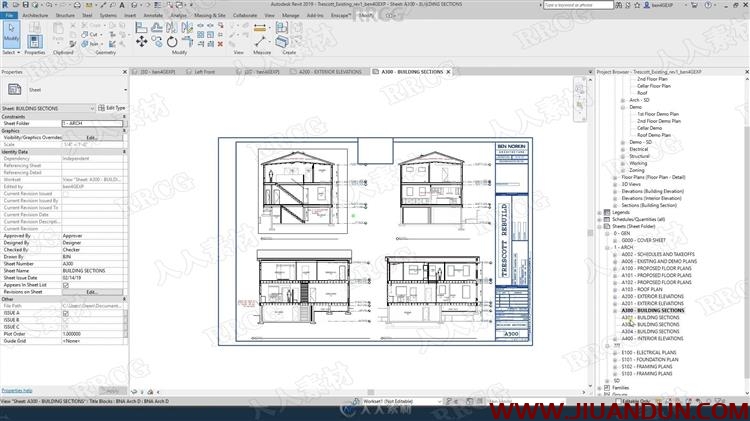 Revit超精细住宅建筑施工设计技术视频教程第二季 design others 第3张