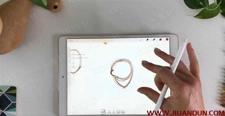 iPad中Procreate风格化角色设计插图视频教程 CG 第9张
