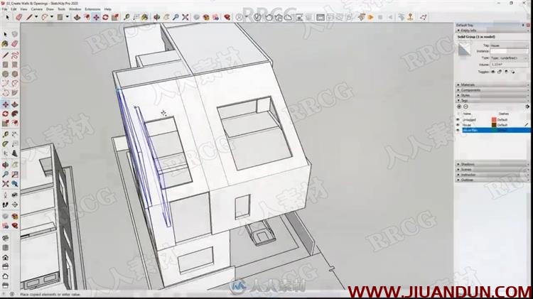 SketchUp与Vray住宅房屋建筑可视化核心技术视频教程 SU 第2张