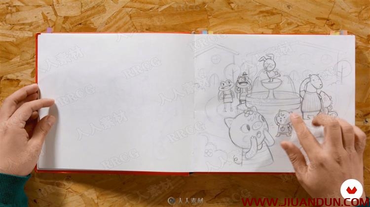 儿童读物可爱角色插图设计视频教程 CG 第10张