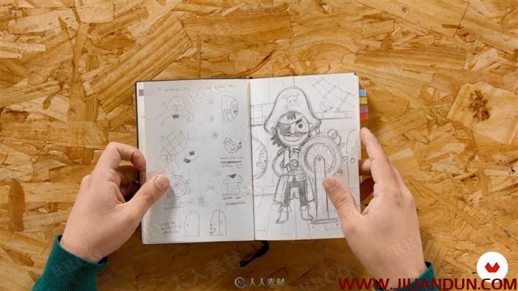 儿童读物可爱角色插图设计视频教程 CG 第11张