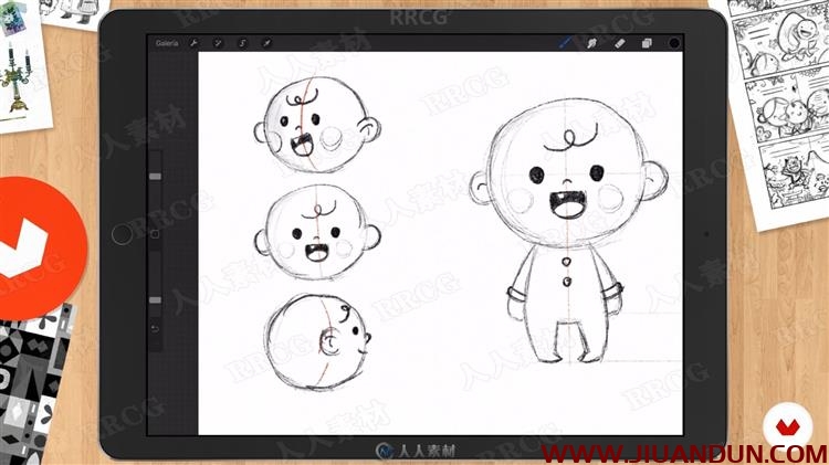 儿童读物可爱角色插图设计视频教程 CG 第14张