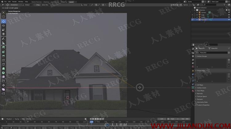 Blender超酷UFO劫持人类VFX特效制作流程视频教程 3D 第2张