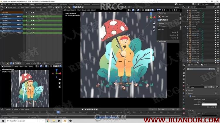 Blender初学者动画制作高效技能训练视频教程 3D 第3张