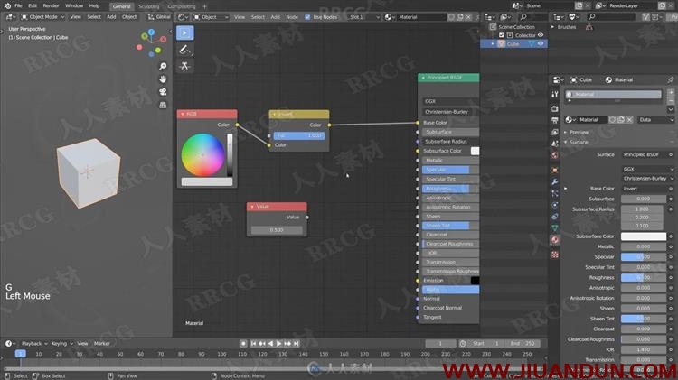 Blender程序着色基础知识讲解视频教程 3D 第9张