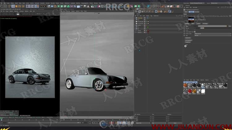 C4D与Octane汽车可视化渲染技术视频教程 C4D 第7张