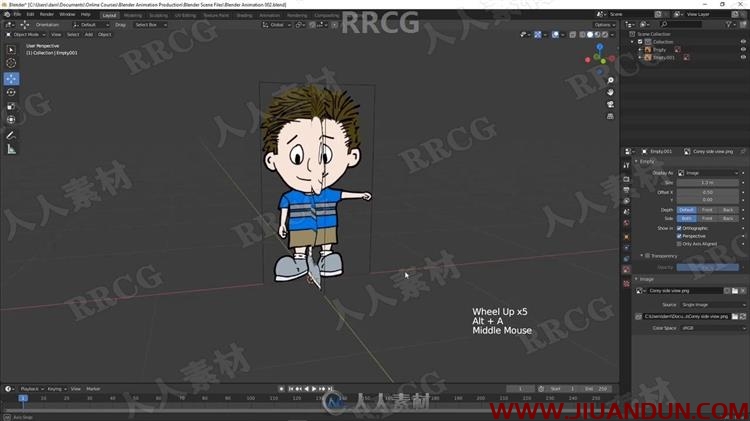 Blender 2.9创建3D角色动画完整制作工作流程视频教程 3D 第3张