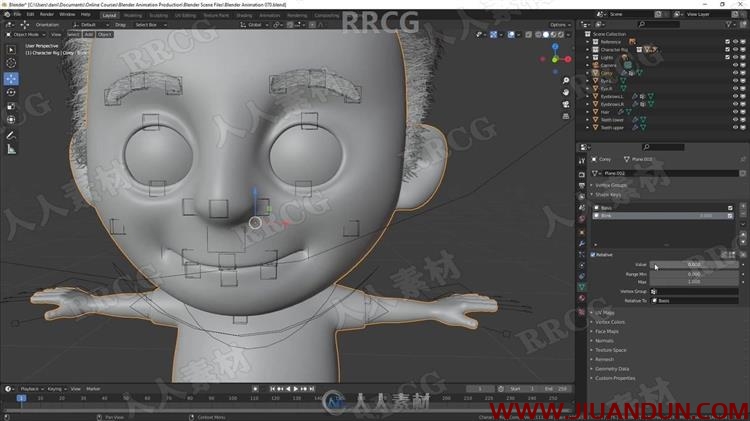 Blender 2.9创建3D角色动画完整制作工作流程视频教程 3D 第11张
