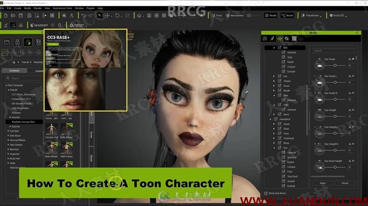 Character Creator 3游戏角色动画制作实例训练视频教程 CG 第4张