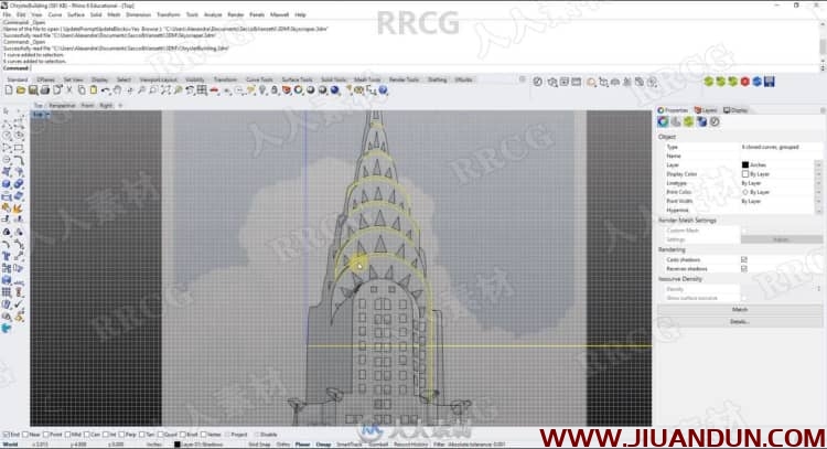 Rhino建模设计从入门到精通训练视频教程 3D 第4张
