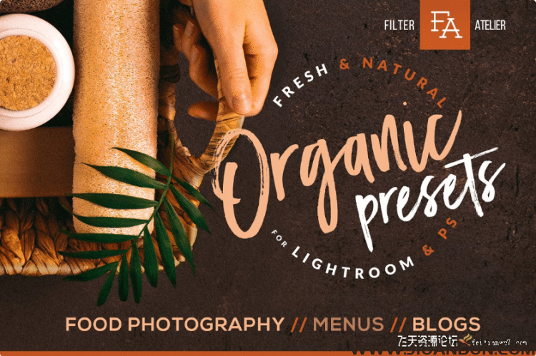 有机食品美食摄影后期PS/Lightroom预设Organic Food Presets LR预设 第2张