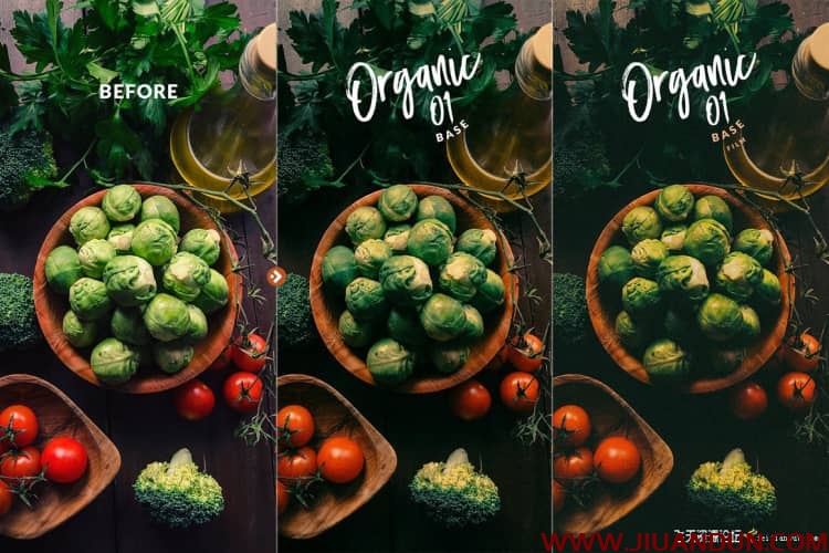 有机食品美食摄影后期PS/Lightroom预设Organic Food Presets LR预设 第10张