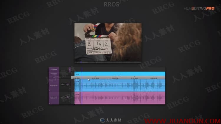 Premiere Pro电影分步编辑基本对话编辑技巧视频教程 PR 第12张