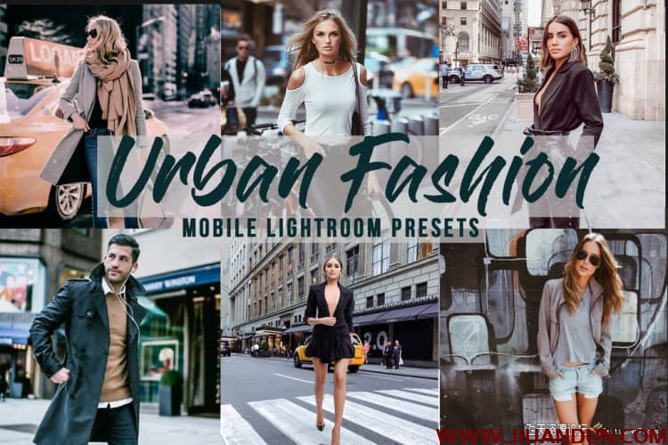 城市街头时尚风人像LR预设/手机APP预设Urban Fashion - Mobile Lightroom Presets LR预设 第1张