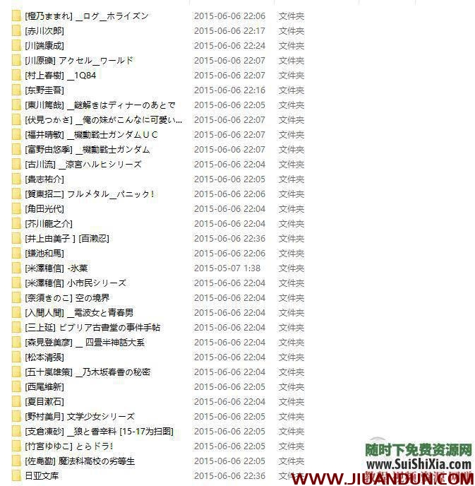 30G学日文用Kindle PDF Mobi日语原著版小说漫画文学合集 其他资源 第12张