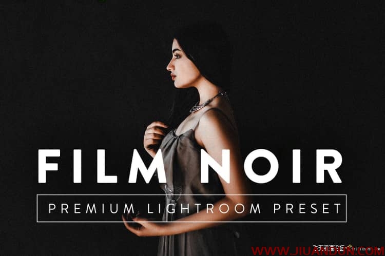 黑暗电影系胶片人像R预设手机APP滤镜FILM NOIR Pro Lightroom Preset LR预设 第1张