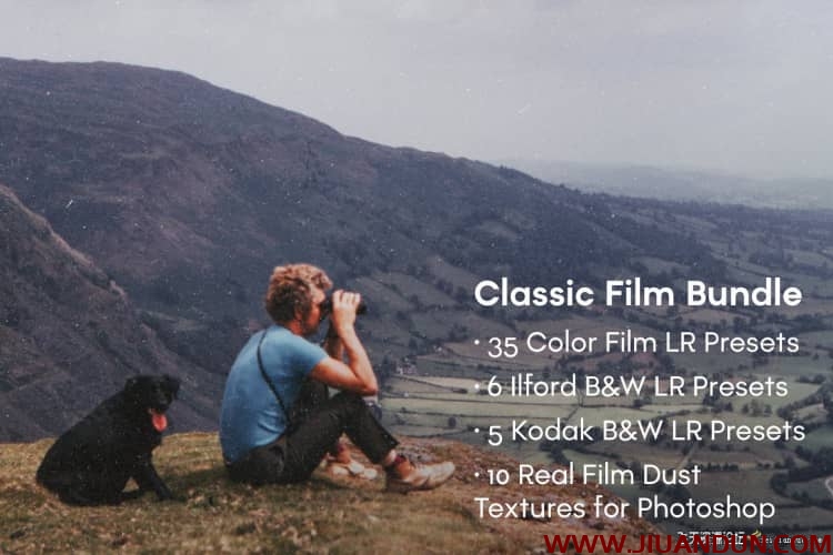 经典模拟复古电影胶片LR预设+纹理Vintage Film LR Presets & Textures LR预设 第2张