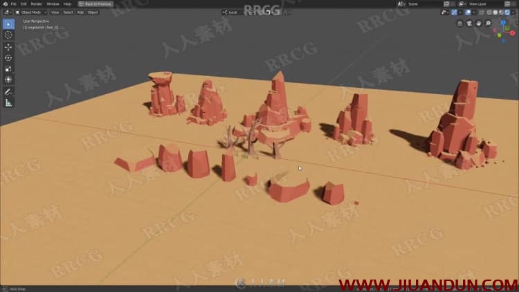 Blender 3D动画艺术家养成训练大师班视频教程 3D 第5张