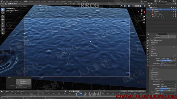 Blender中Dynamic Paint动态绘制物理系统训练视频教程 3D 第8张