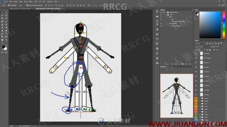 CrazyTalk Animator忍者动作姿势造型动画制作视频教程 design others 第3张