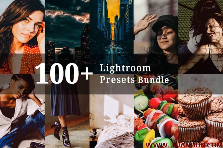 100+旅拍人像VSCO电影胶片美食摄影LR预设合集100+ Lightroom Presets Bundle LR预设 第1张