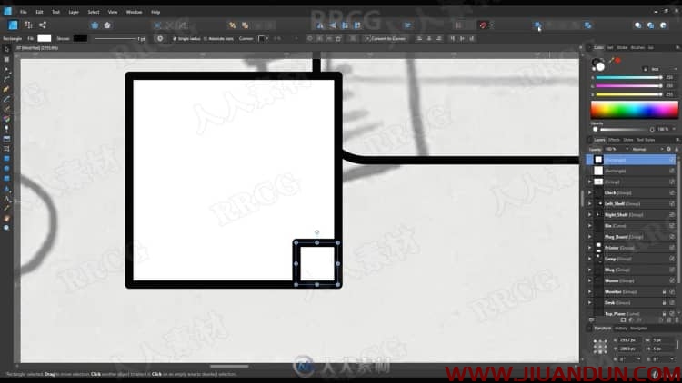 初学者Affinity Designer创建手绘矢量平面插图视频教程 CG 第12张