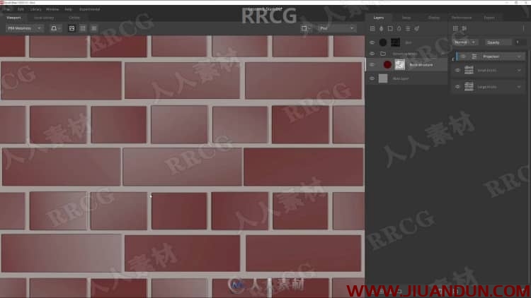 Quixel Mixer砖墙纹理制作实例训练视频教程 design others 第4张