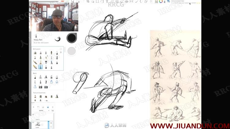 Stephen Silver卡通人物角色漫画数字绘画训练视频教程 design others 第6张