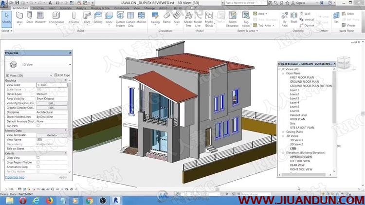 Revit建筑设计大师班课程视频教程 CAD 第6张