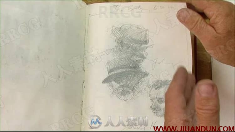 Joseph Zbukvic画师水彩画草稿到上色详细步骤传统手绘视频教程 CG 第2张