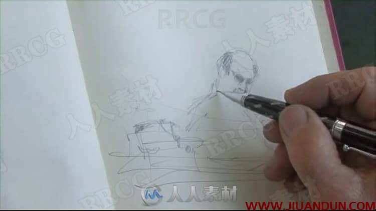 Joseph Zbukvic画师水彩画草稿到上色详细步骤传统手绘视频教程 CG 第13张